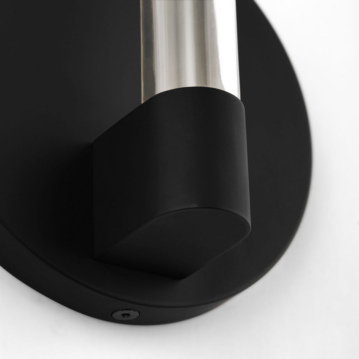 Visual Comfort Studio Collection SLW1071MBK Silas Sconce in Midnight Black