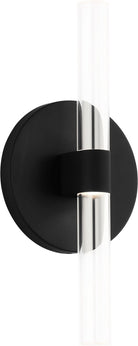 Collection Visual Comfort Studio SLW1082MBK Applique Silas en noir minuit