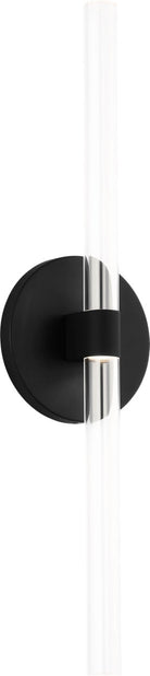 Collection Visual Comfort Studio SLW1092MBK Applique Silas en noir minuit