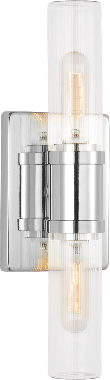 Visual Comfort Studio Collection 4465002CF-05 Keaton Bath Vanity in Chrome