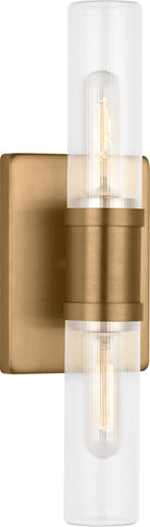 Visual Comfort Studio Collection 4465002CF-848 Keaton Bath Vanity in Satin Brass