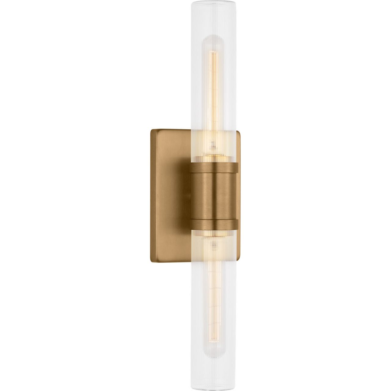 Visual Comfort Studio Collection 4565002CF-848 Keaton Bath Vanity in Satin Brass