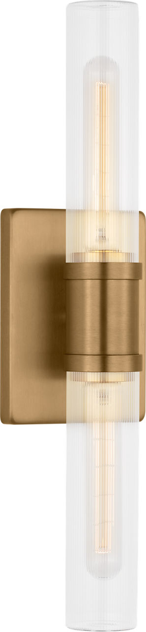 Visual Comfort Studio Collection 4565002CF-848 Keaton Bath Vanity in Satin Brass