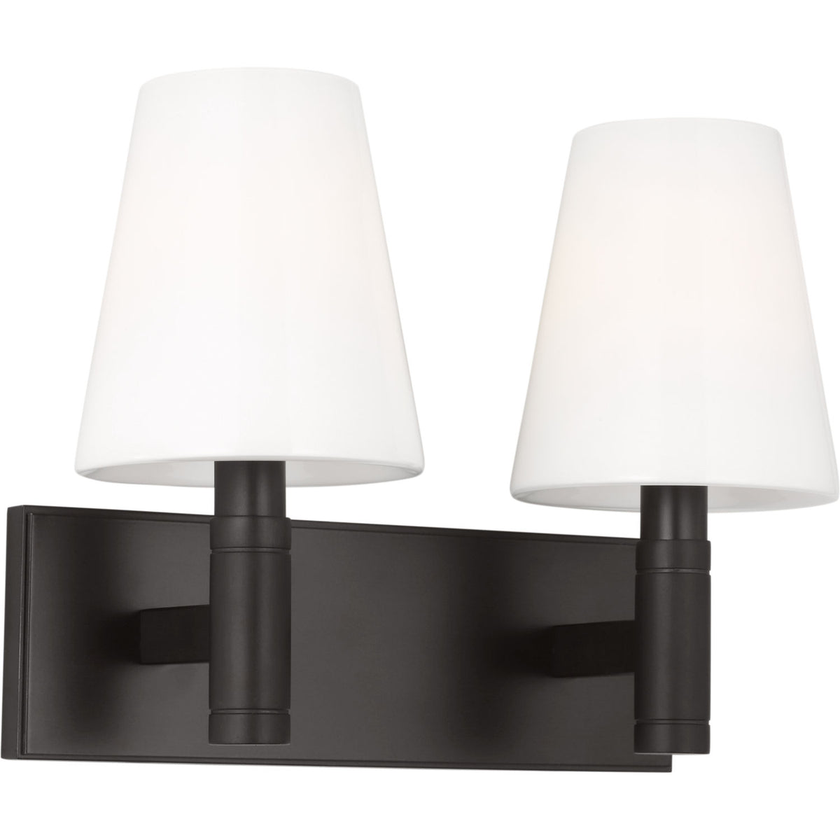 Applique murale de salle de bain Beckham Classic TV1022AI de la collection Visual Comfort Studio