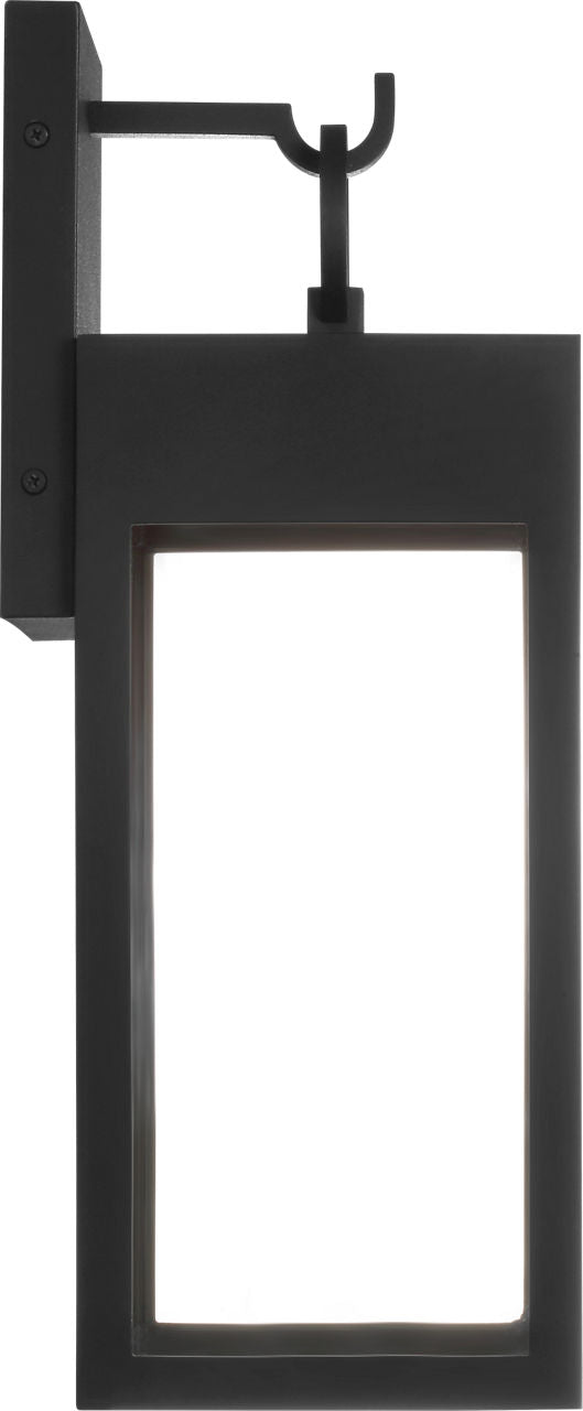 Visual Comfort Studio Collection SLO1371TXB Sesha Outdoor Lantern in Textured Black