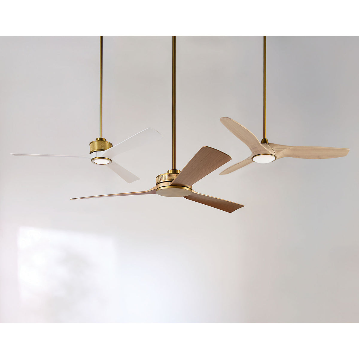 Confort visuel Ventilateur  Collection 3SLNSM52BBSWWOD Selen Smart LED Ceiling Ventilateur 
