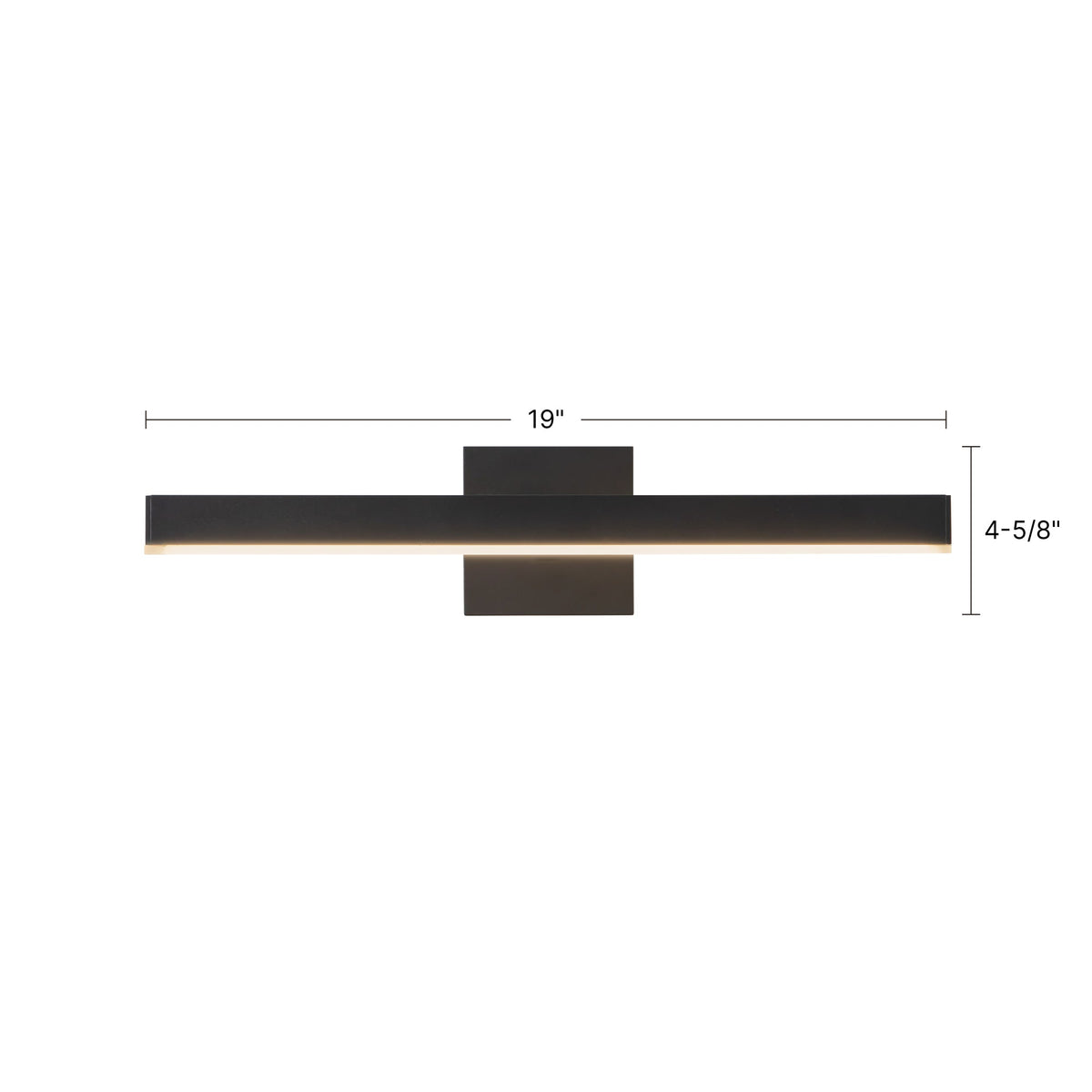 Applique murale LED pour tableau Kuzco Lighting PL10319-BK Vega, noire