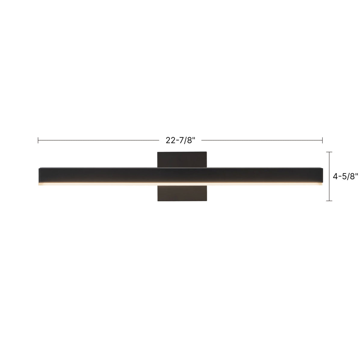 Applique murale LED pour tableau Kuzco Lighting PL10323-BK Vega, noire