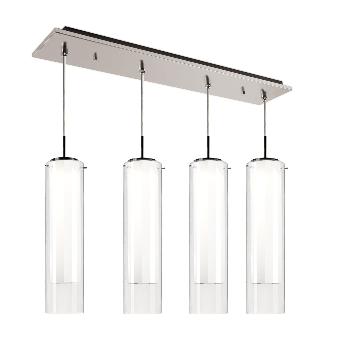 Kuzco Lighting MP41305BN-04 Verona LED Multi Pendant in Brushed Nickel