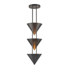 Alora Canada - PD341328UB - Trois lumières Suspension - Versus - Bronze Urbain