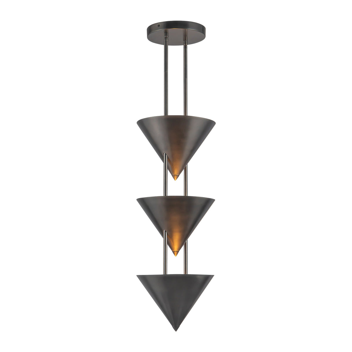 Alora Canada - PD341328UB - Three Light Pendant - Versus - Urban Bronze