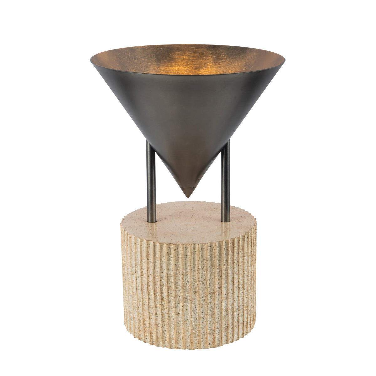 Alora Canada - TL341015PTB - One Light Table Lamp - Versus - Patina Brass