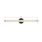 Applique murale et de salle de bain Vire WS30-044 de Kuzco Lighting