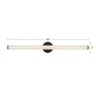 Applique murale et de salle de bain Vire WS36-044 de Kuzco Lighting