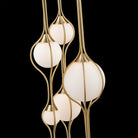 Suspension multi-lumières Skyla PD600605R-TWA-VB de Modern Forms, finition laiton vieilli