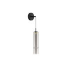 Matteo Lighting C30601MBSM Bambou LED Suspension en noir mat