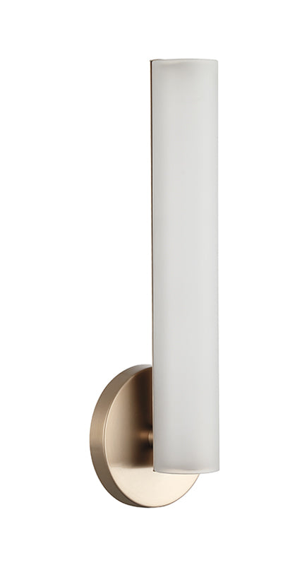 Matteo Lighting W32216CGFR Axis LED Vanity in Champagne Gold