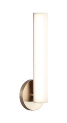 Matteo Lighting W32216CGFR Axis LED Vanity in Champagne Gold