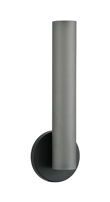 Matteo Lighting W32216MBSM Axis LED Vanity in Matte Black
