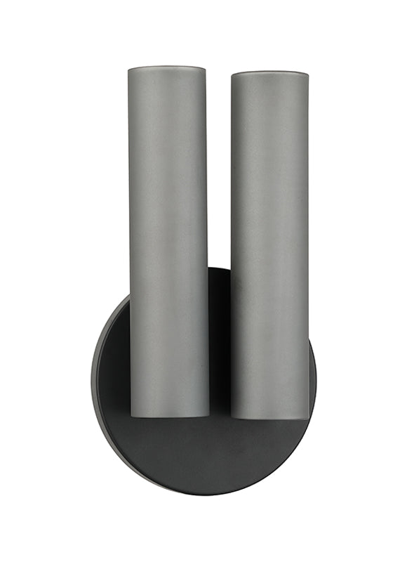 Matteo Lighting W32222MBSM Axis LED Vanity in Matte Black