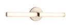 Matteo Lighting W32230CGFR Axis LED Vanity in Champagne Gold