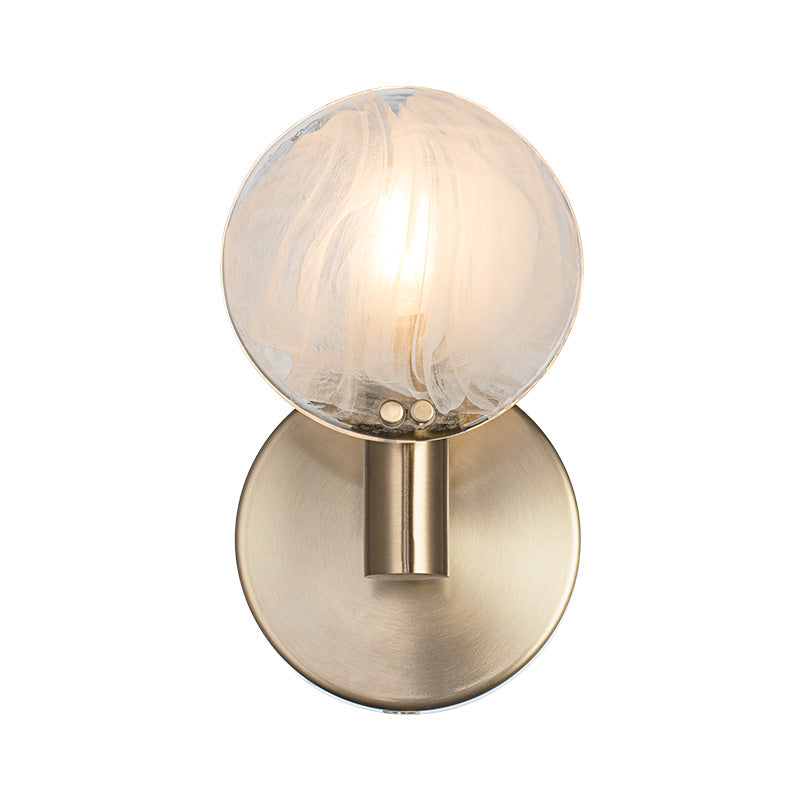 Matteo Canada - W33801CG - One Light Wall Sconce - Cloudburst - Champagne Gold