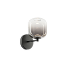 Matteo Lighting W37401MBSM Refrax LED Wall Sconce in Matte Black