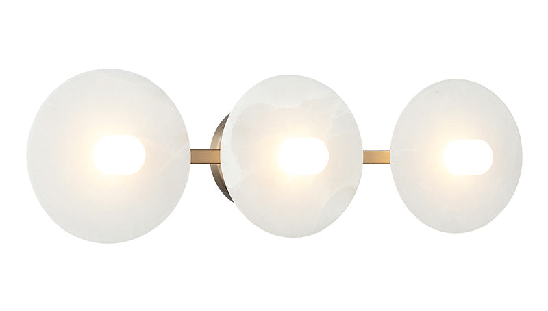 Matteo Lighting W42603CG Monument LED Vanity in Champagne Gold