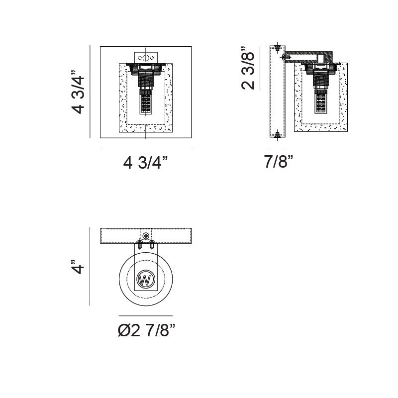 Matteo Lighting W42901MB Lindy LED Wall Sconce in Matte Black