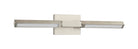 Matteo Lighting W43624BN Lineal LED Wall Sconce in Brushed Nickel