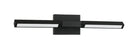 Matteo Lighting W43624MB Lineal LED Wall Sconce in Matte Black