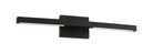 Matteo Lighting W43624MB Lineal LED Wall Sconce in Matte Black