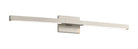 Matteo Lighting W43632BN Lineal LED Wall Sconce in Brushed Nickel