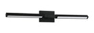 Matteo Lighting W43632MB Lineal LED Wall Sconce in Matte Black