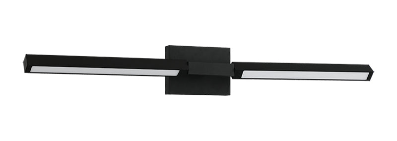 Matteo Lighting W43632MB Lineal LED Wall Sconce in Matte Black