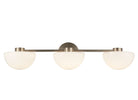 Matteo Lighting W43703CGOP Gardena LED Vanity in Champagne Gold