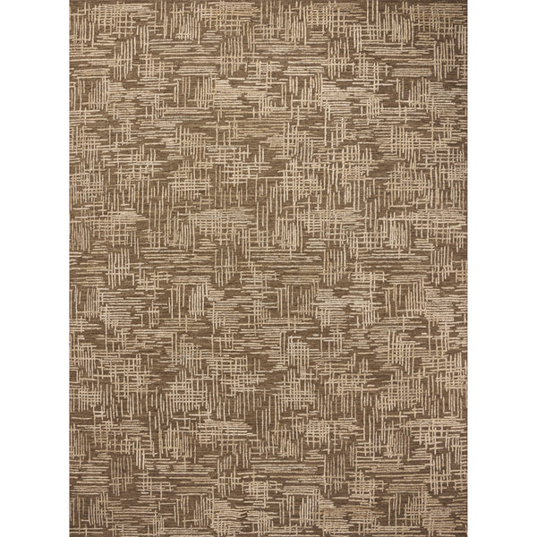 Tapis Woodriff WDR-01 Tabac / Naturel