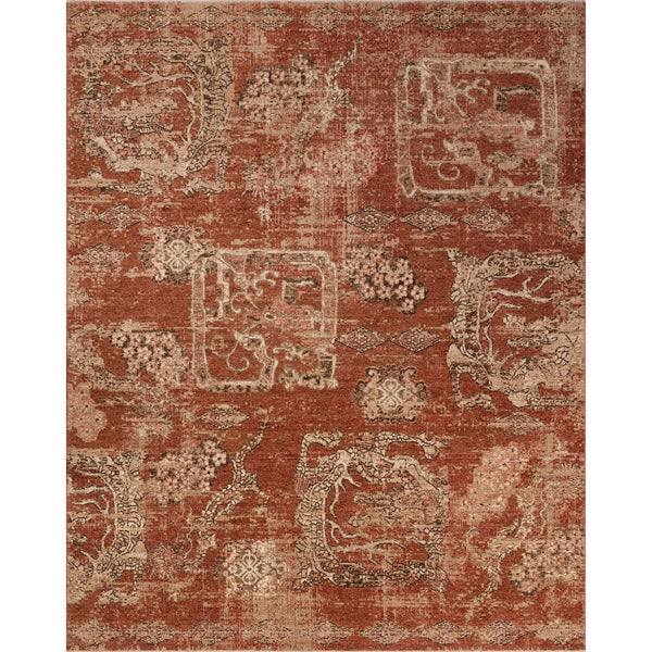 Tapis Winchester WNC-09 Brique / Beige