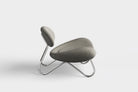 WOUD Design 100760 Meadow Lounge Chair in Chrome