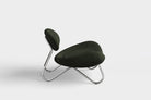 WOUD Design 100776 Meadow Lounge Chair in Chrome