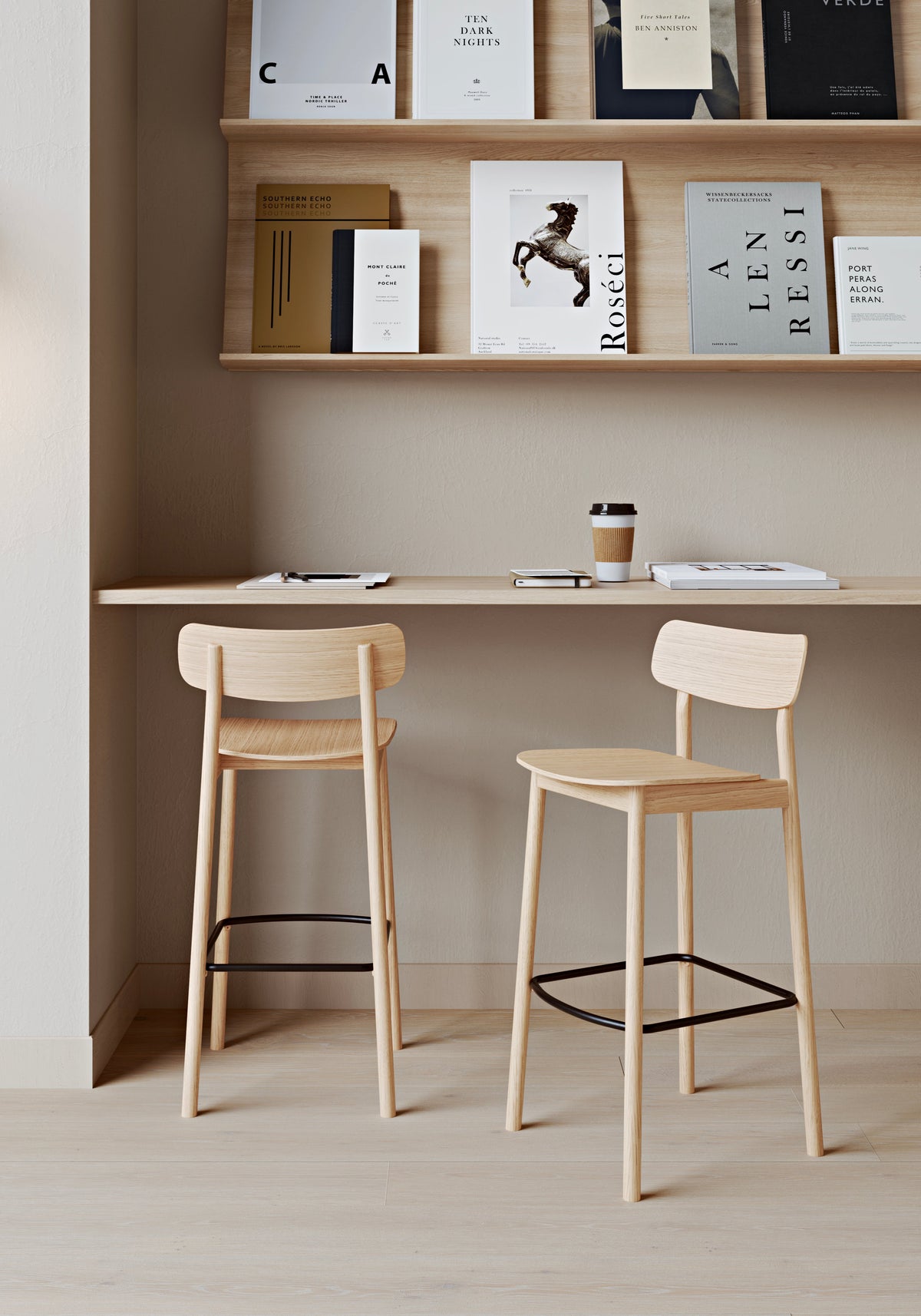 WOUD Design - Soma Bar Stool - 100824 | Montreal Lighting & Hardware