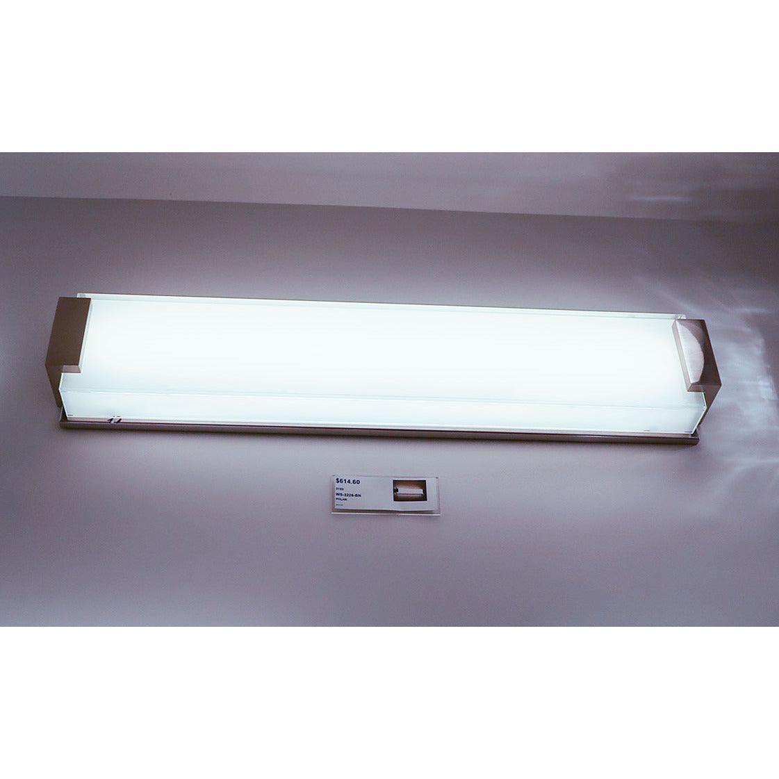 Montreal Lighting & Hardware - Polar LED Bathroom Vanity by Modern Forms | Open Box - WS-3226-BN-OB | Montreal Lighting & Hardware