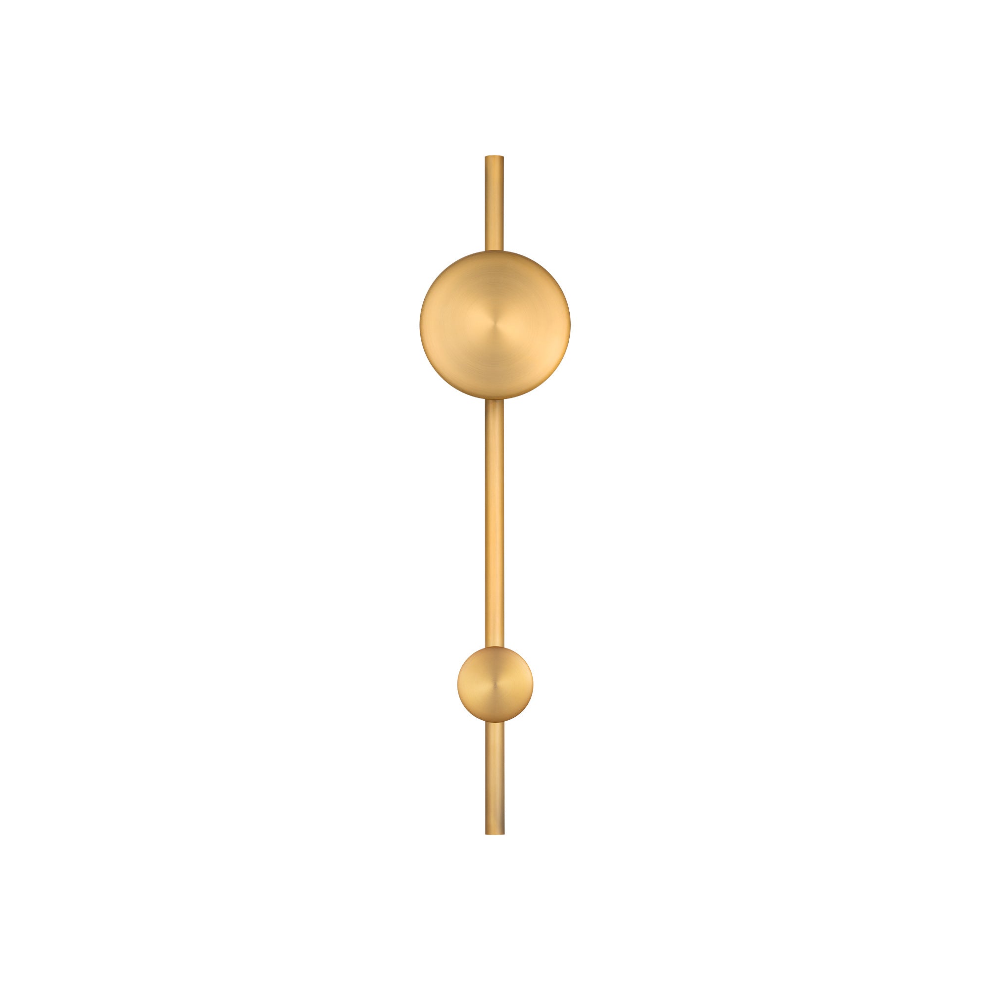 W.A.C. Canada - WS124628-AB - LED Wall Sconce - Clocker - Aged Brass