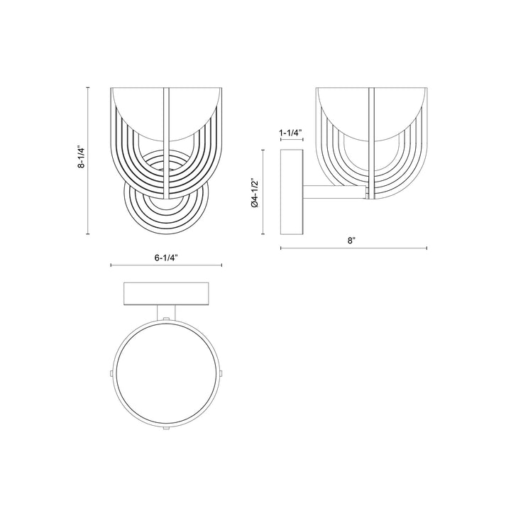 Colette DEL Meuble-lavabo mural