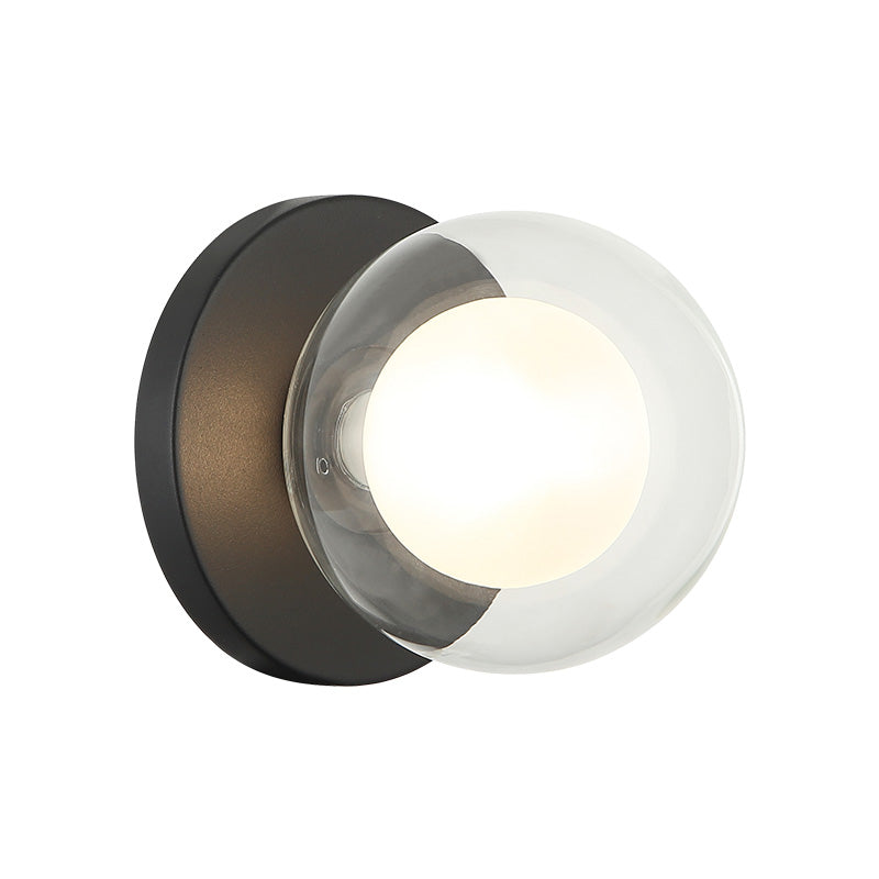 Matteo Canada - WX33001AG - LED Wall Sconce/Ceiling Mount - Solaris - Aged Gold Brass