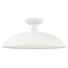 Éclairage extérieur Matteo X81911MW Farmley Plafonnier en blanc mat
