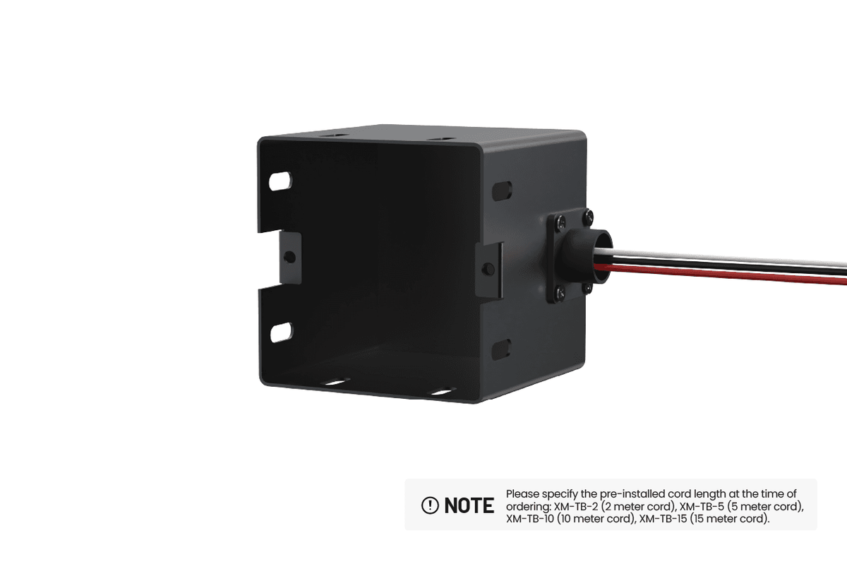 Boîtier de montage pour thermostat P&Bhusri XM-TB-2 XM-TB