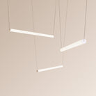 Sonneman 3475.77WS-0-0-3 ans Linea Suspendu en anodisé naturel