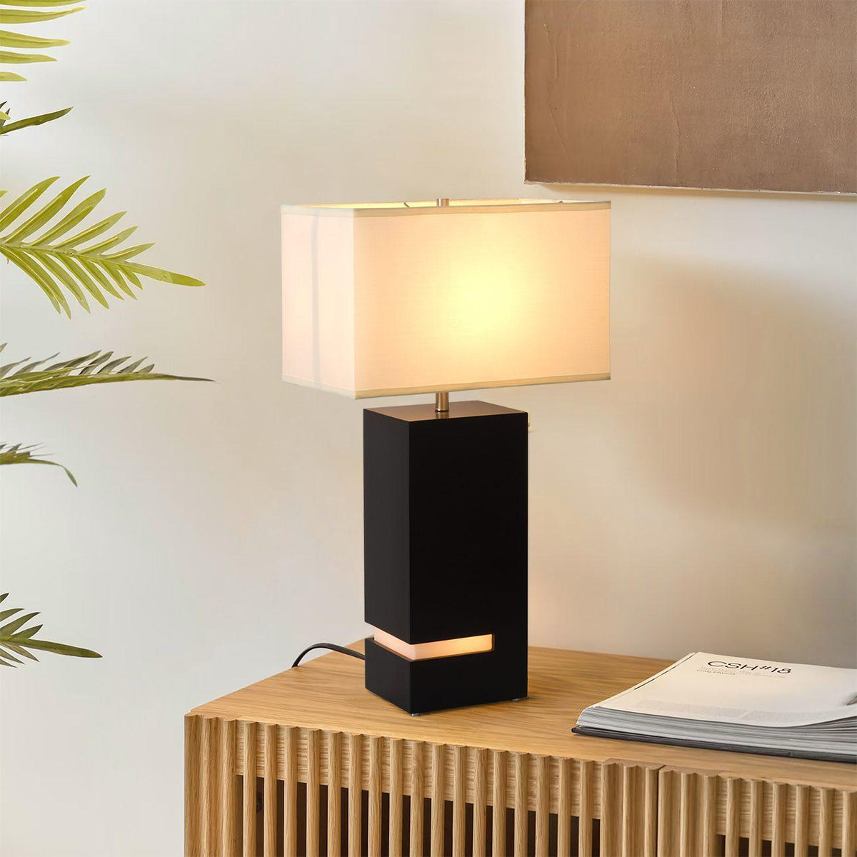 Zen Standing Table Lamp with Night Light