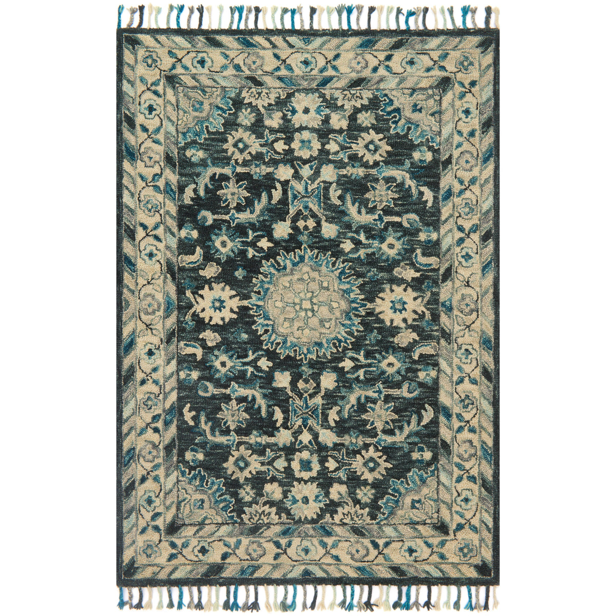 ZHARAH ZR-02 TEAL / GREY